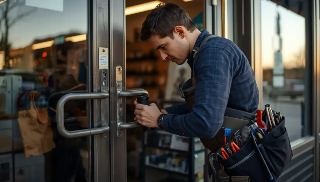Business Locksmith Stockton CA — Office Lockouts, Master Keys and Access Control 2 Commercial Locksmith Stockton CA